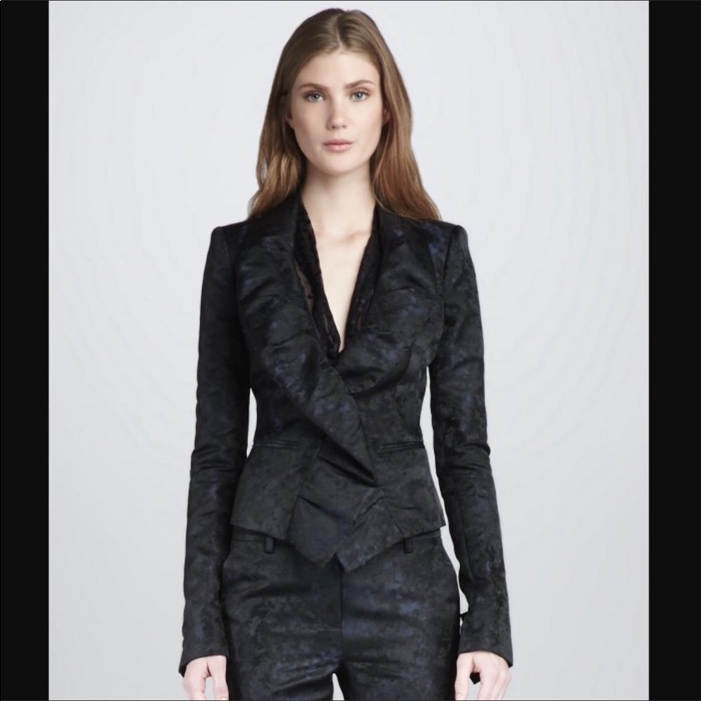Rachel Zoe Ruffle Blazer